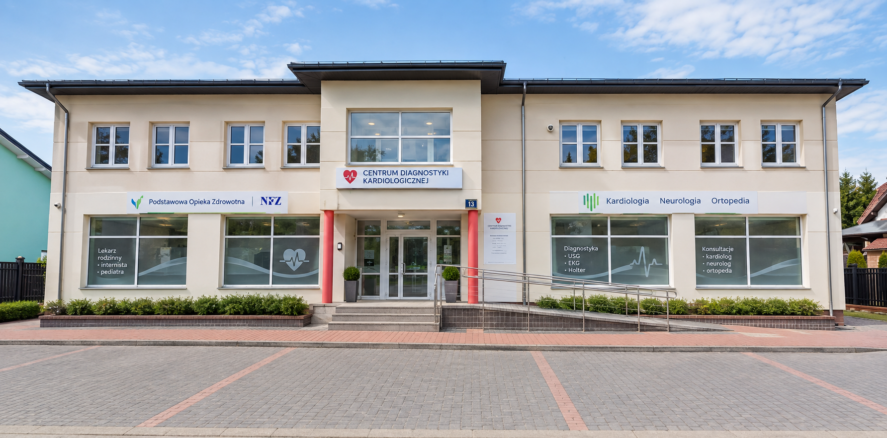 Budynek CDKardio ul. Powstańców Warszawy 13, Piaseczno